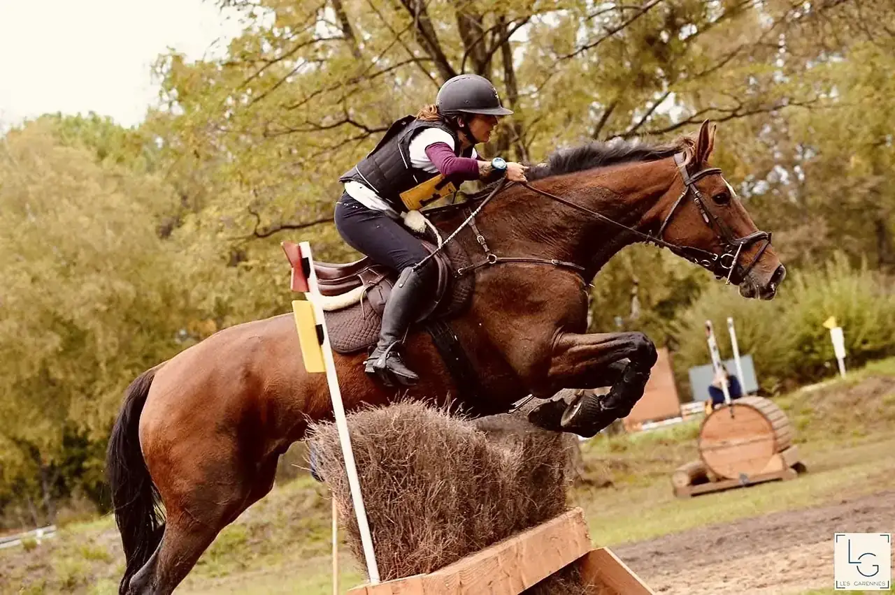 Philippine Loth en concours complet — saut sur le cross